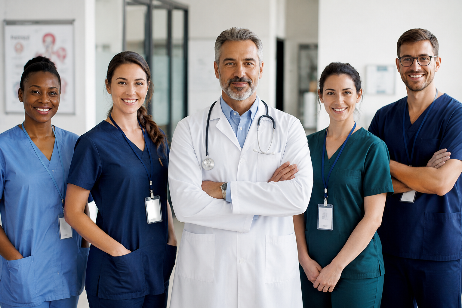 Diverse team of licensed healthcare professionals ready to support your weight-management journey